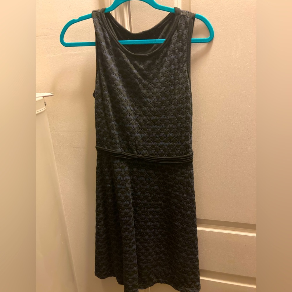 Blk/blue dress
